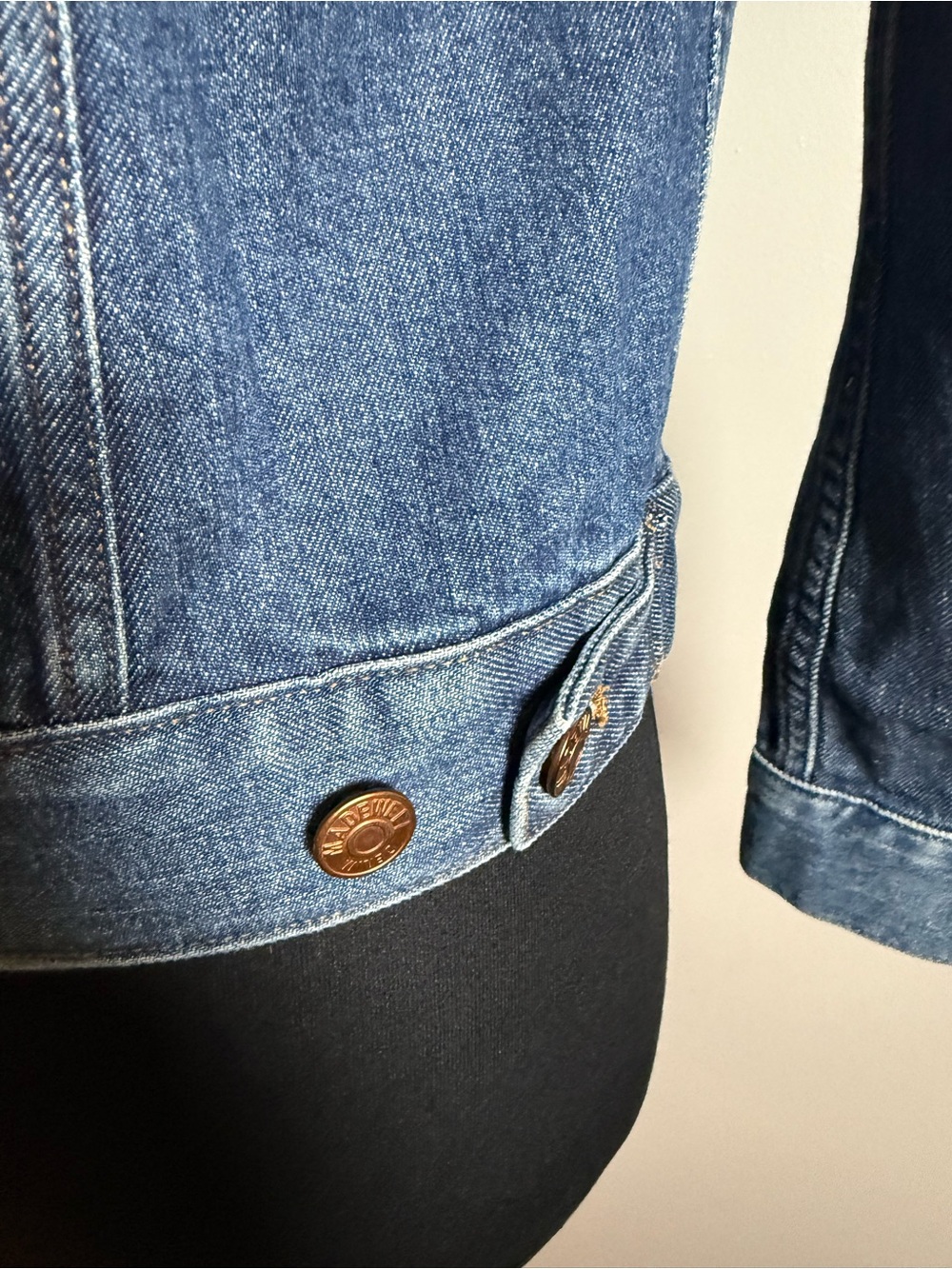 Madewell Stretch Denim Jacket - Size XS - Picture 7 of 10
